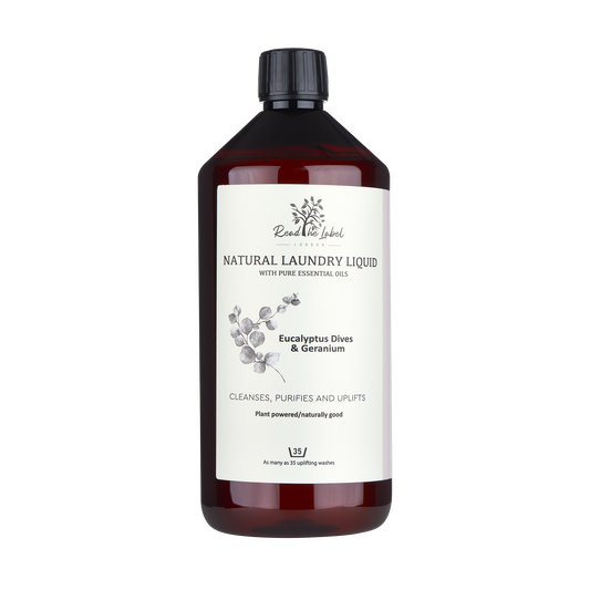 Natural Laundry Liquid – Eucalyptus & Geranium-0