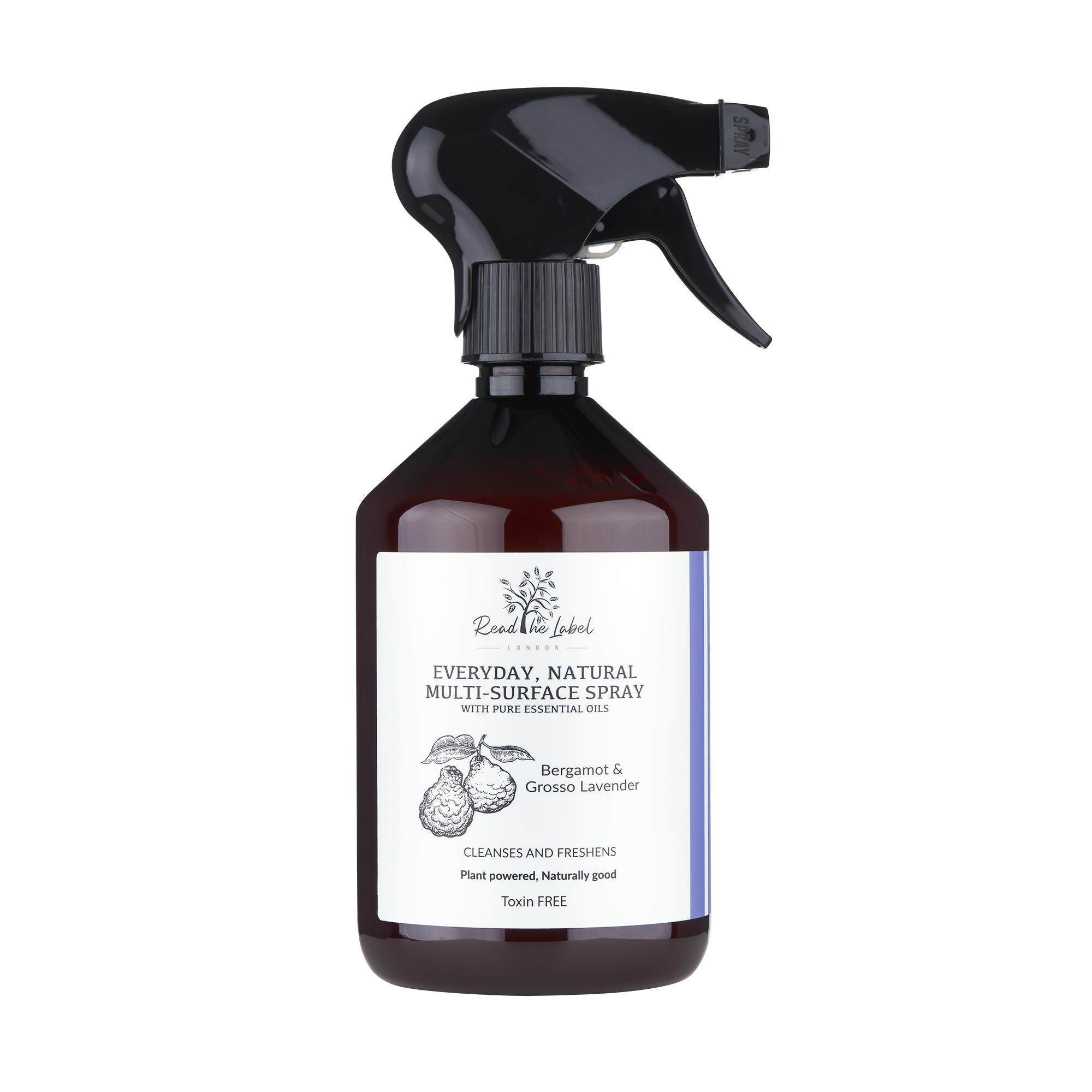 Natural Multi-Surface Cleaner – Bergamot & Grosso Lavender-0