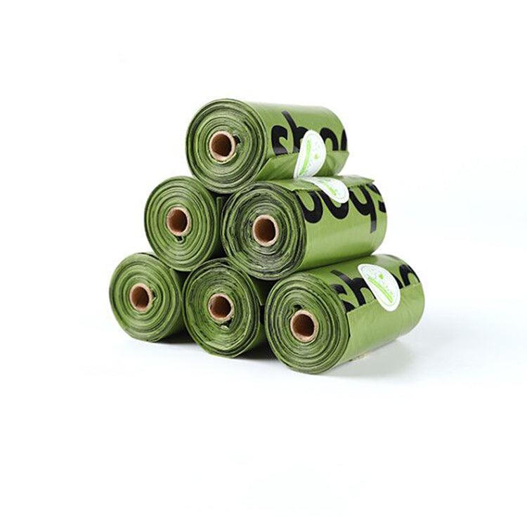 Eco-Friendly Pet Waste Bag Set: Convenient, Biodegradable, And Dispenser Included-4