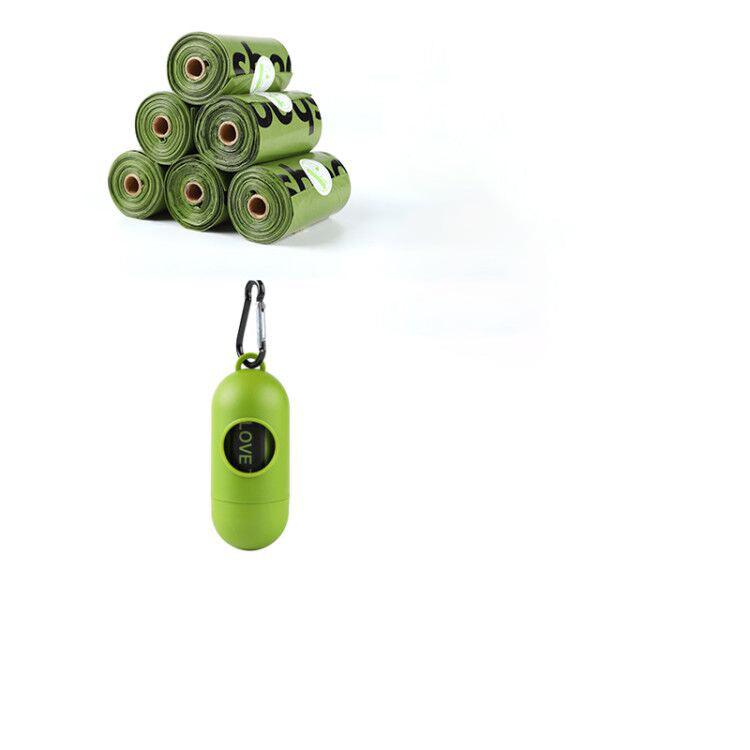 Eco-Friendly Pet Waste Bag Set: Convenient, Biodegradable, And Dispenser Included-3