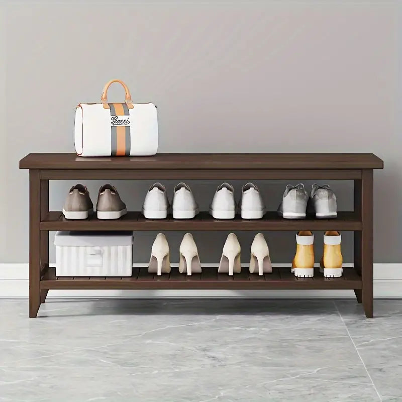 70cm Shoe Changing Stool rack-2