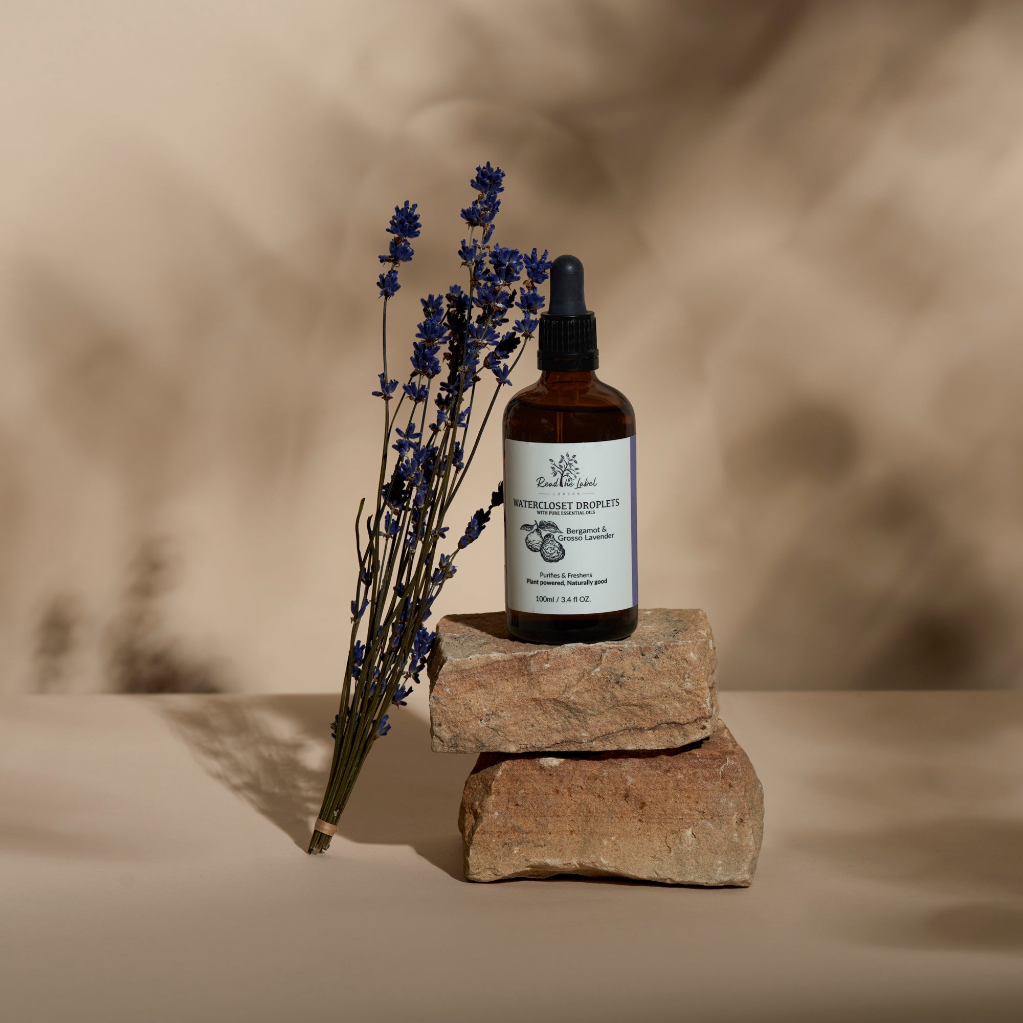 Natural Watercloset Droplets – Bergamot & Grosso Lavender-1