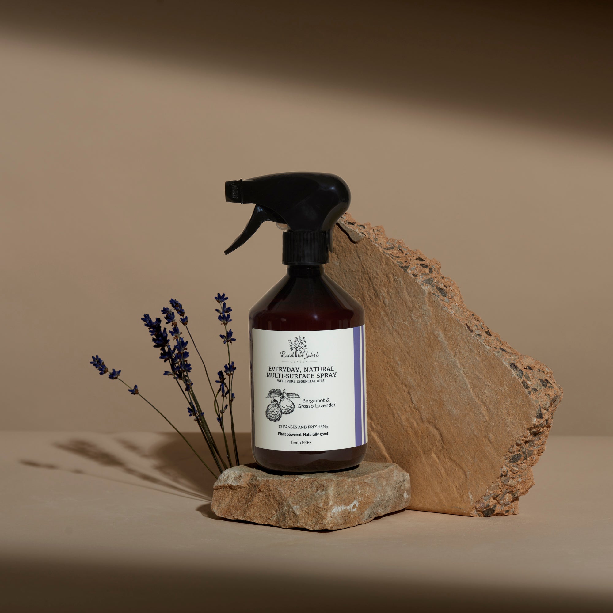 Natural Multi-Surface Cleaner – Bergamot & Grosso Lavender-1