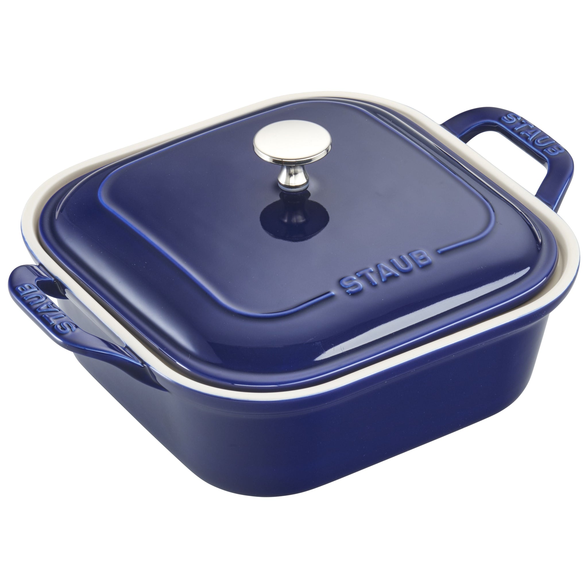 STAUB Ceramique Mixed Baking Dish Set Dark Blue 4 Piece-2