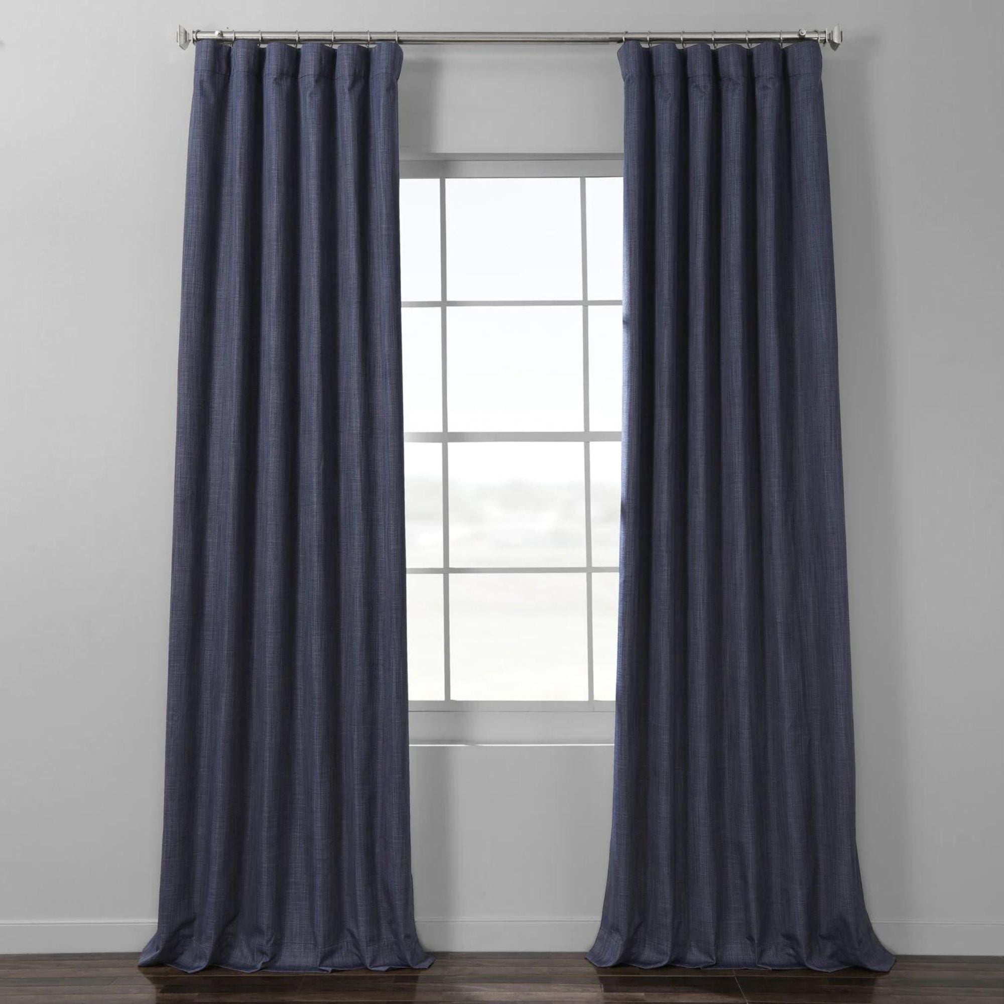 Textured Linen Curtains | Blackout / Light Filtering |  Custom Made Curtains | Multiple Heading Styles-2