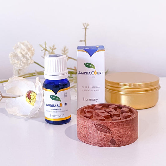 Harmony+Wood Diffuser | Calming & Grounding | Confident & In Control | Essential Oil Combo-0