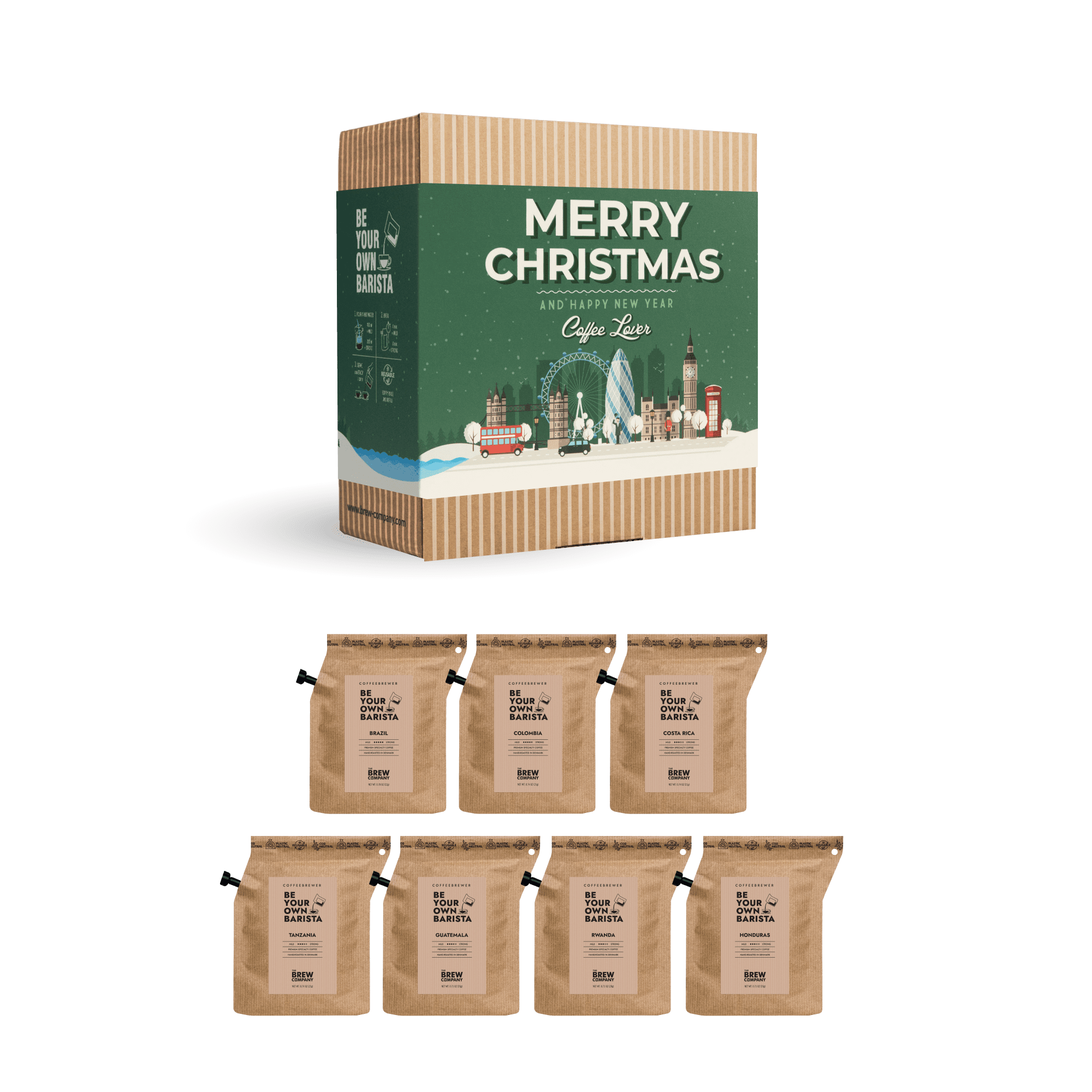 MERRY CHRISTMAS SPECIALTY COFFEE GIFT BOX-2