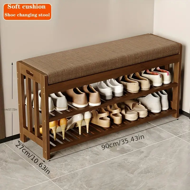 Organizer & Dustproof Storage Shoe Rack - 2-Tier-1