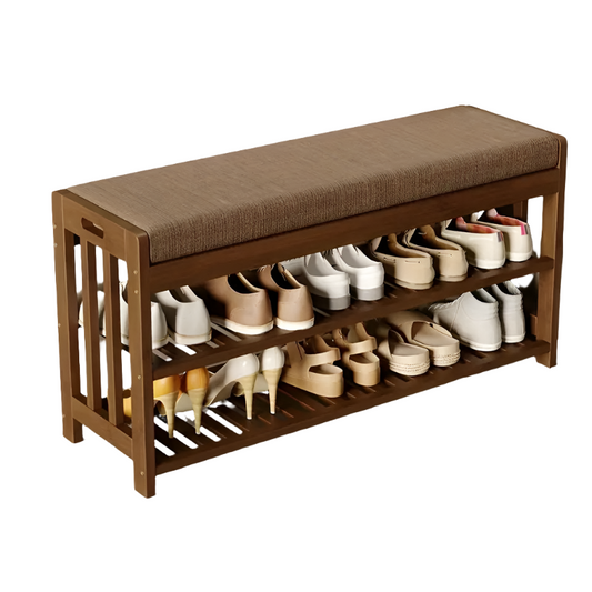 Organizer & Dustproof Storage Shoe Rack - 2-Tier-0