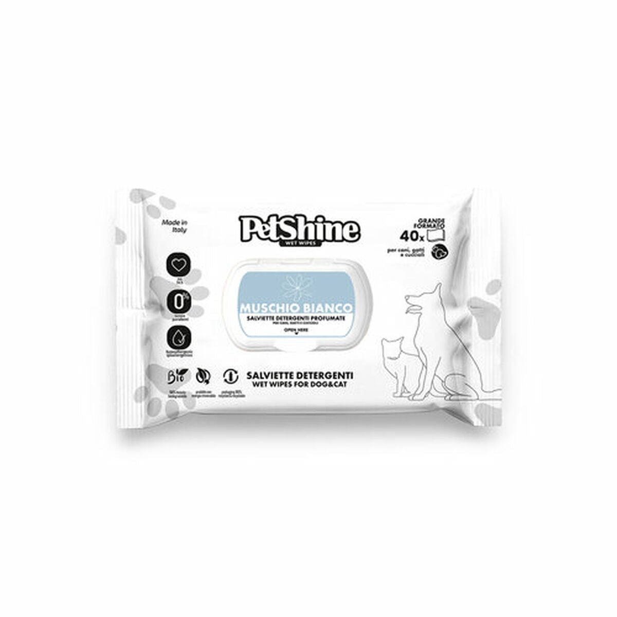 Wet Wipes for Pets Porrini-1