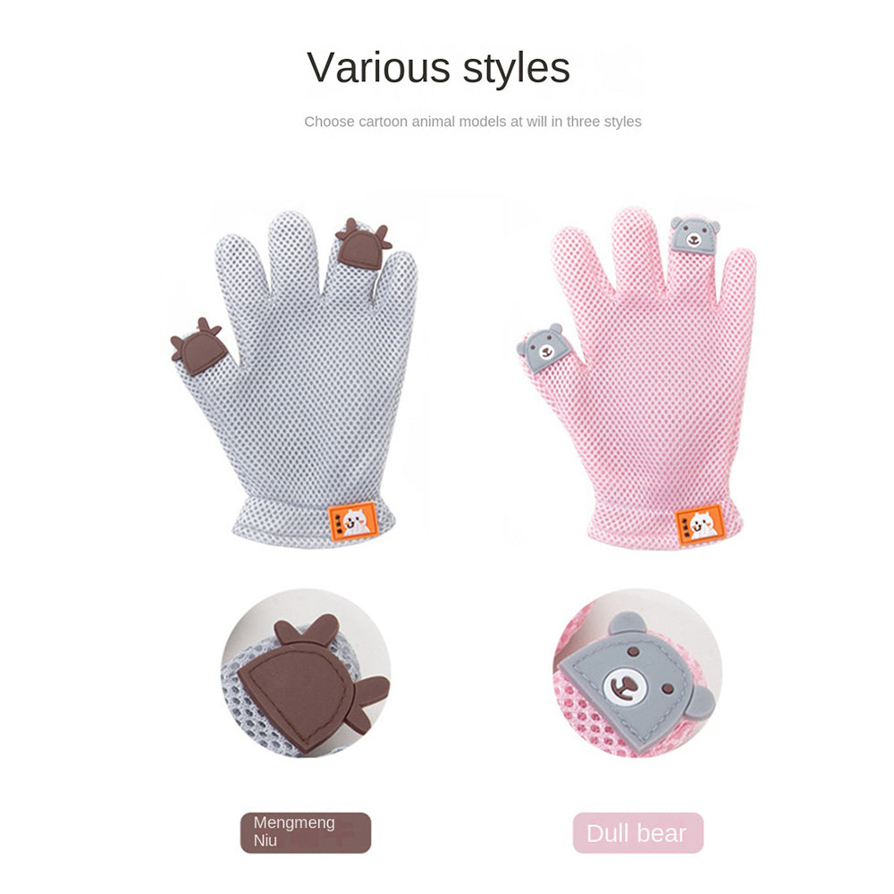 Cat Grooming Glove for Pet Hair Removal and Massage-1