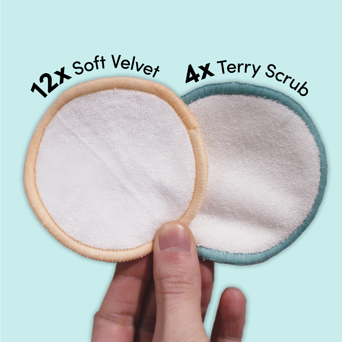 16 Reusable Makeup Remover Pads-1