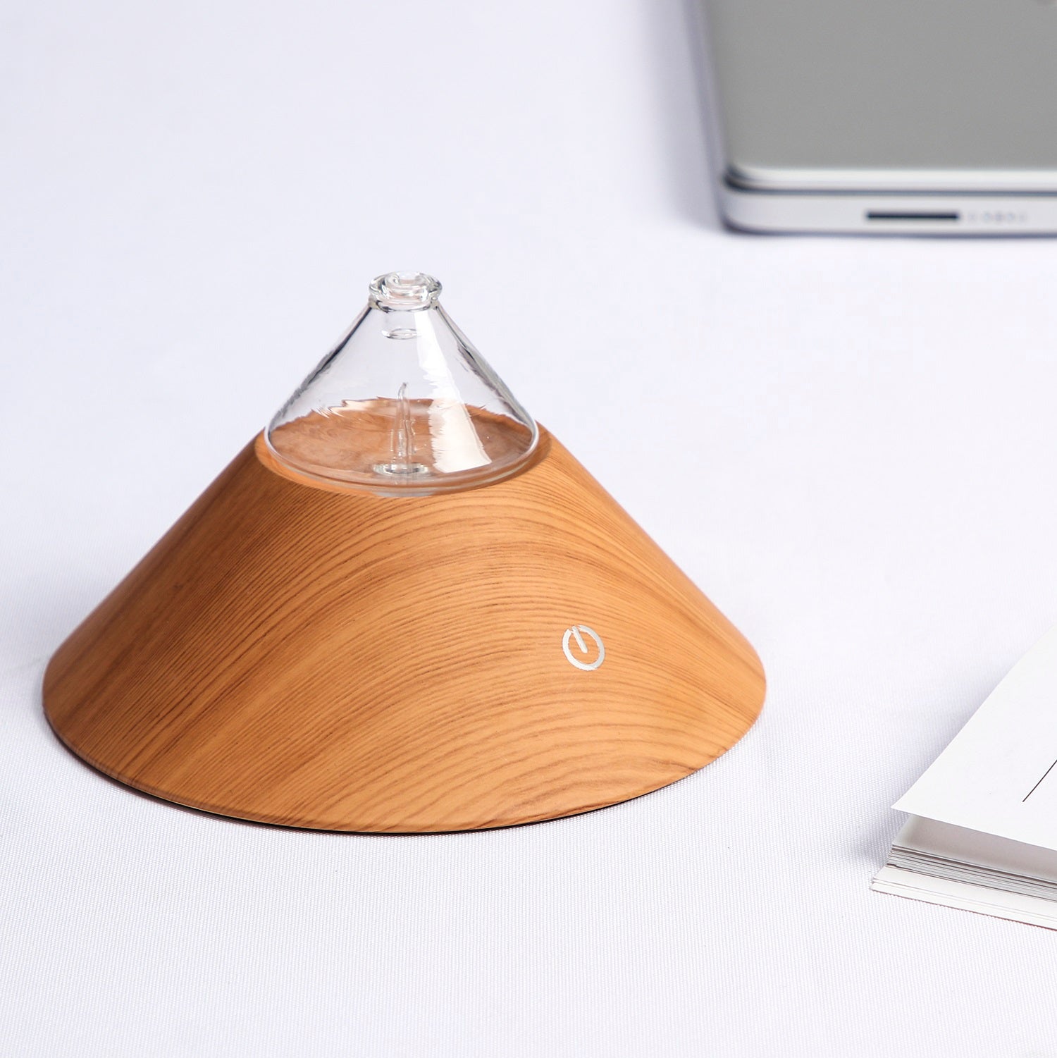 Mount Fuji Portable Nebuliser | Bamboo Waterless Diffuser | Pure Essential Oil-0