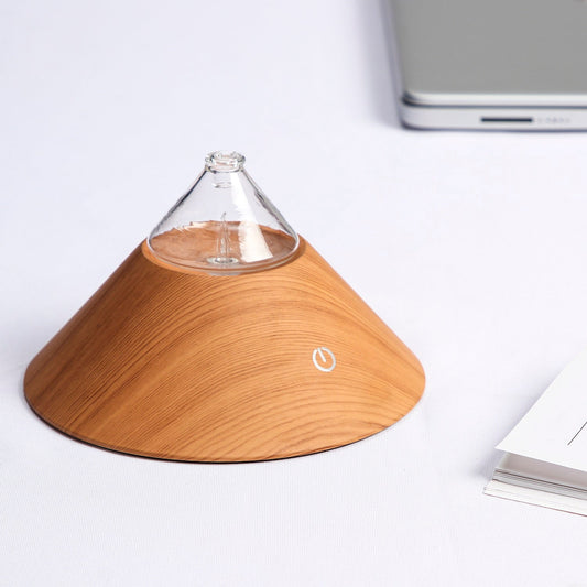 Mount Fuji Portable Nebuliser | Bamboo Waterless Diffuser | Pure Essential Oil-0