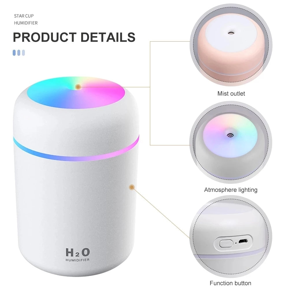 Electric Air Humidifier Aroma Oil Diffuser