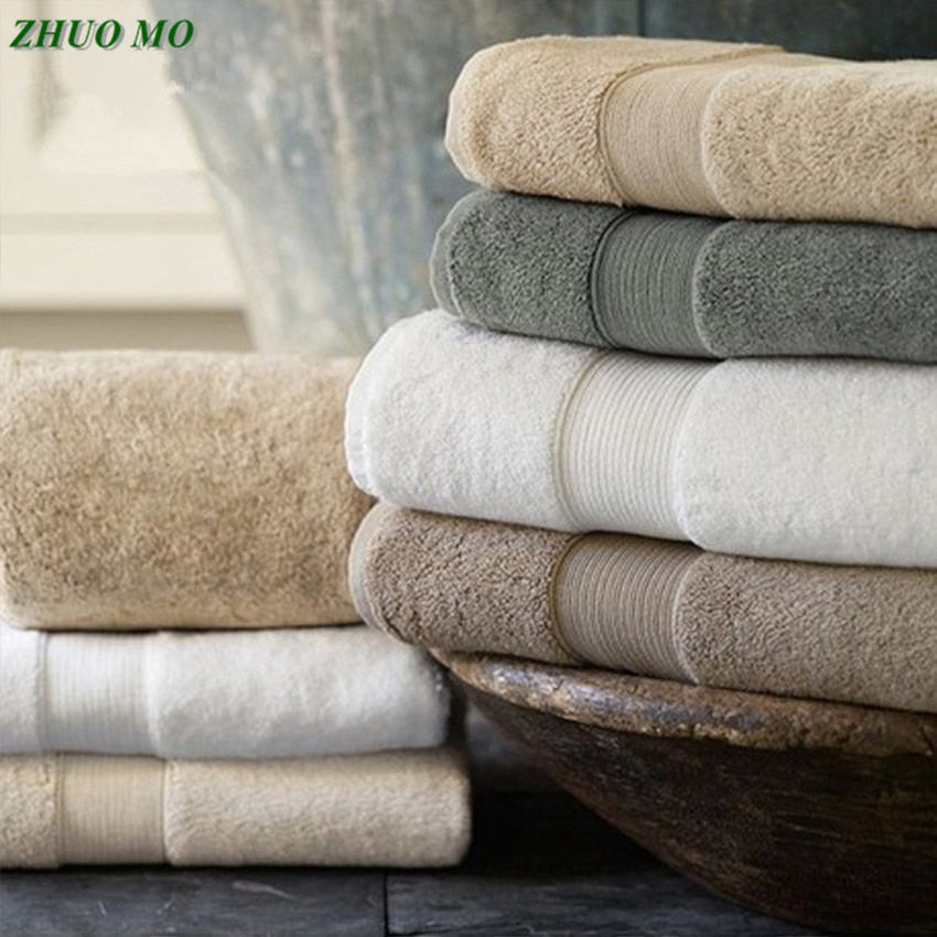 Egyptian Cotton Bathroom Bath Towels-1