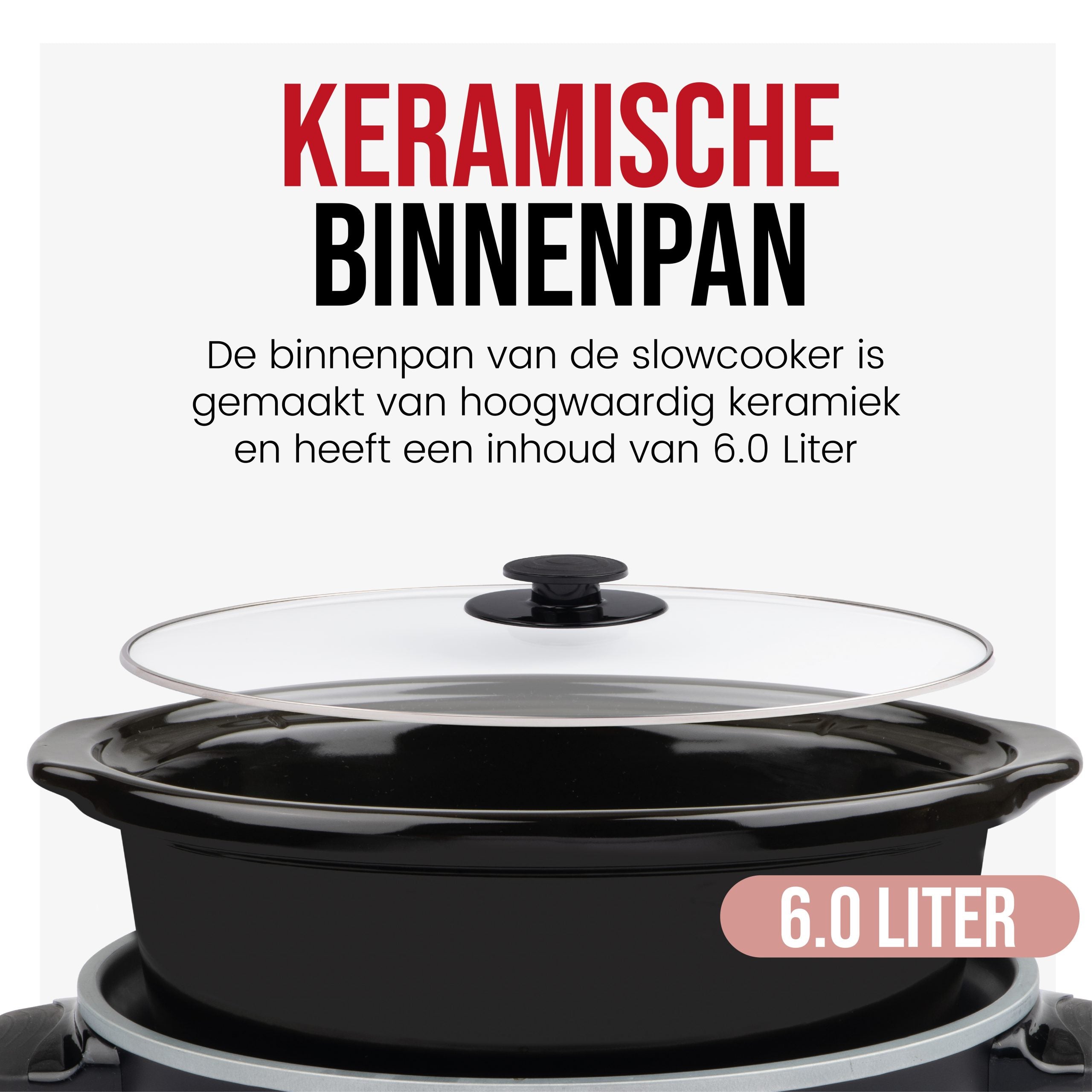 DistinQ Slowcooker 6 liter-3