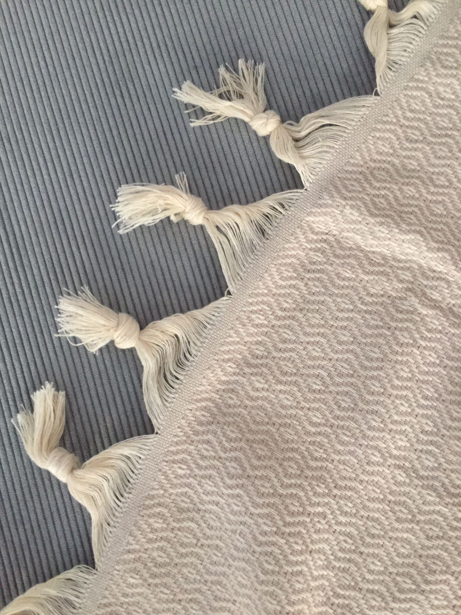 Handgewebte Decke 