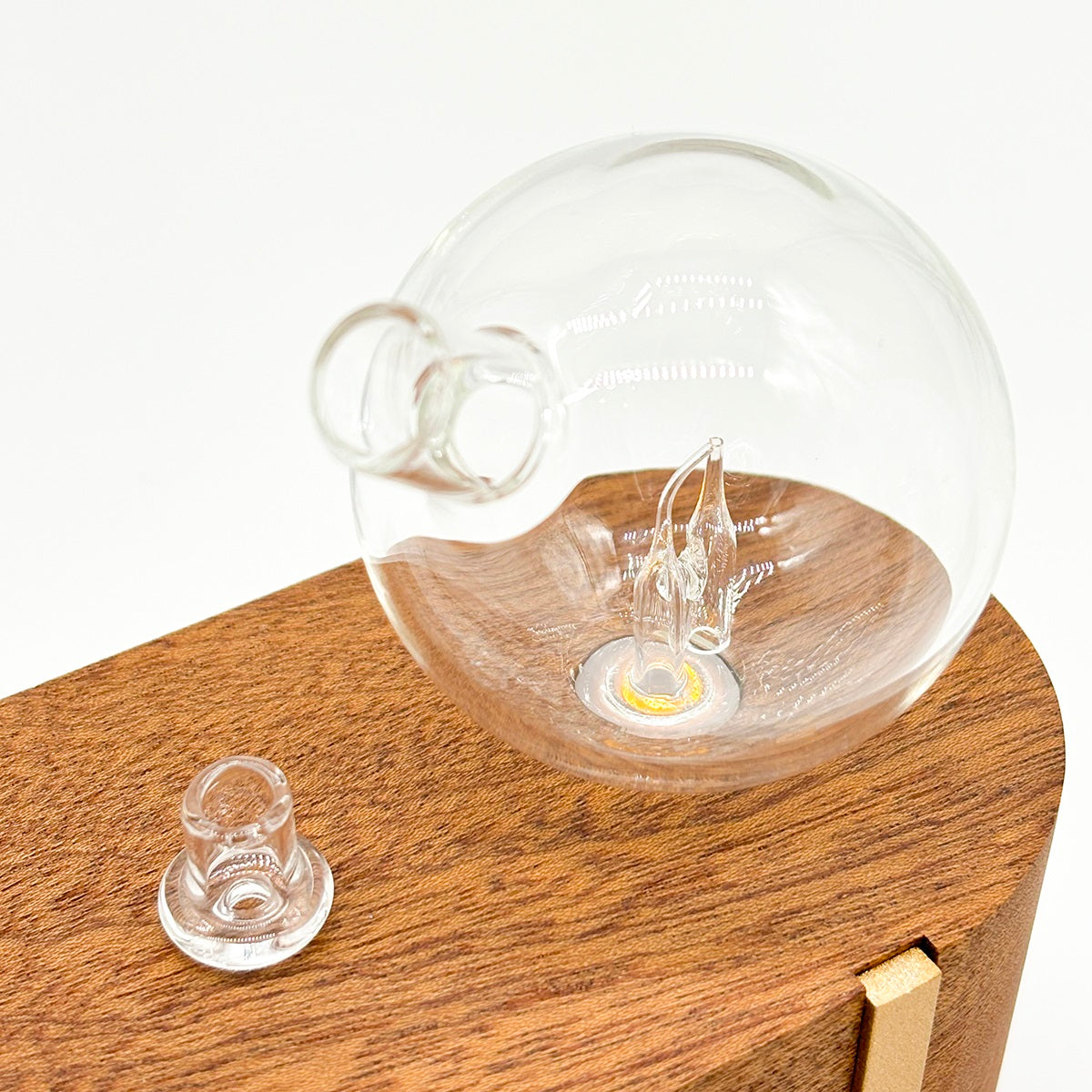 Portable Mini Orb Diffuser Redwood | Waterless Aroma Diffuser | No Plastics for Essential Oil-3