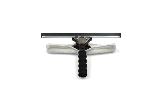 Multipurpose Window Squeegee &amp; Microfiber Scrubber 30 cm-0
