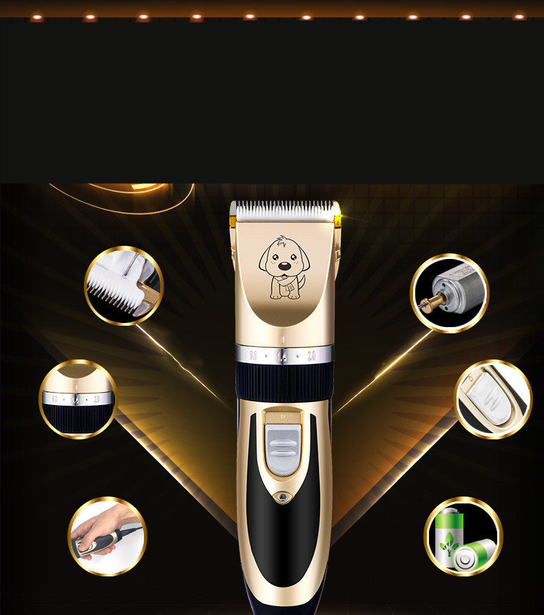 Pet Grooming Clippers with USB Charging-1