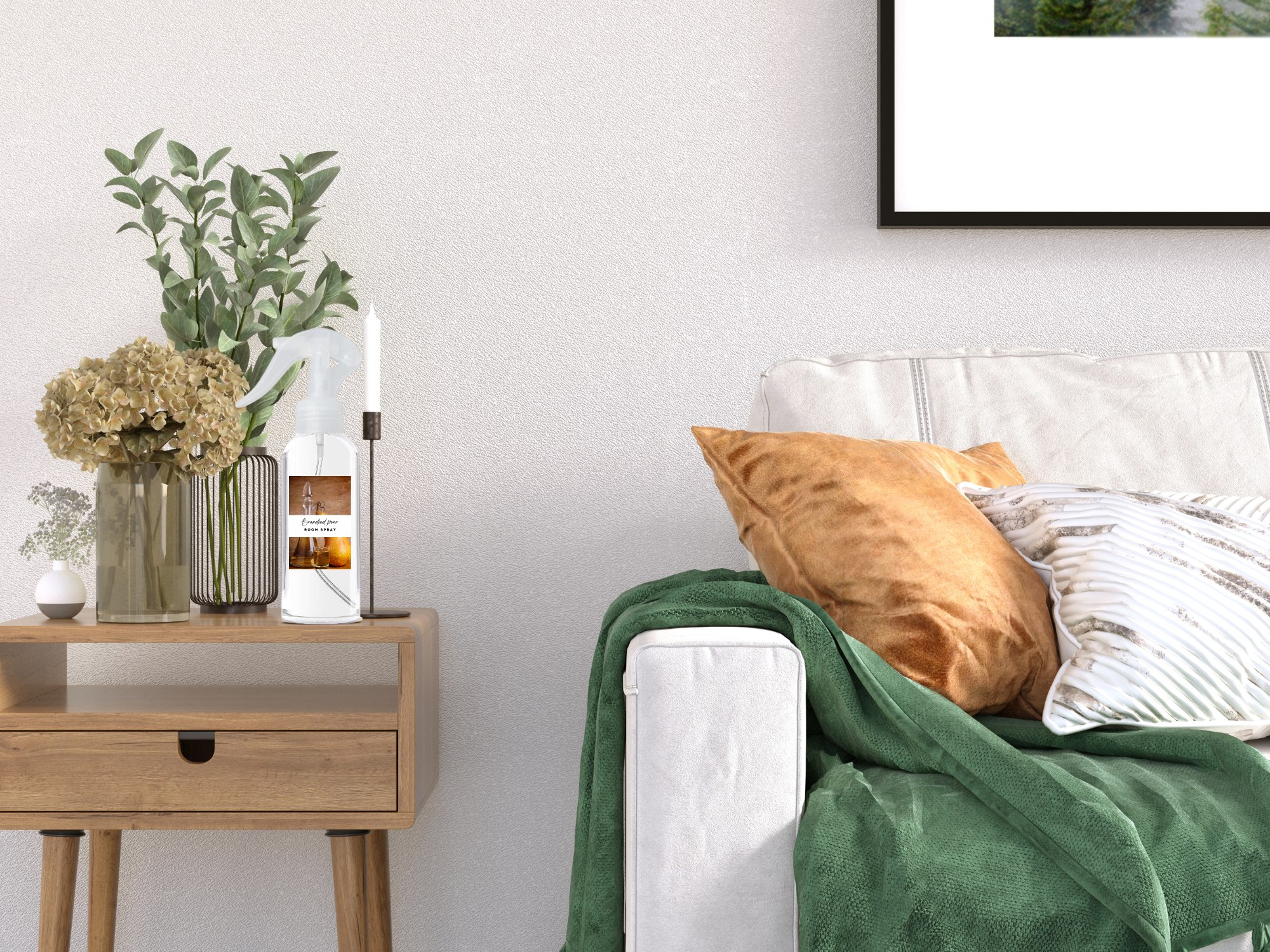 Earthy & Woody Room Spray Collection – Handcrafted Air Fresheners with Forest, Pine, and Natural Wood-Inspired Scents 4oz-3