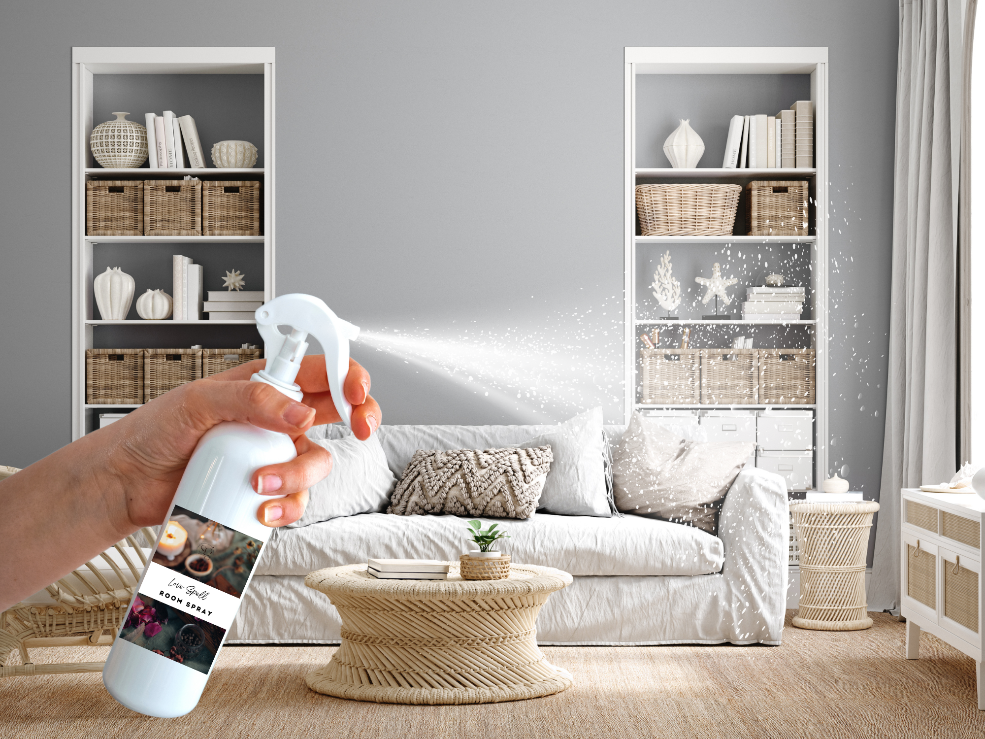 Citrus & Bright Room and linen Spray Collection – Uplifting Scents of Lemon, Grapefruit, Orange Blossom, and Bergamot 4oz-1