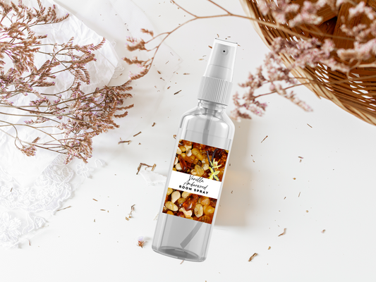 Warm & Cozy Room & Linen Spray Collection – Handcrafted Air Fresheners with Vanilla, Amber, Pear, and Comforting Seasonal Scents 4oz-0