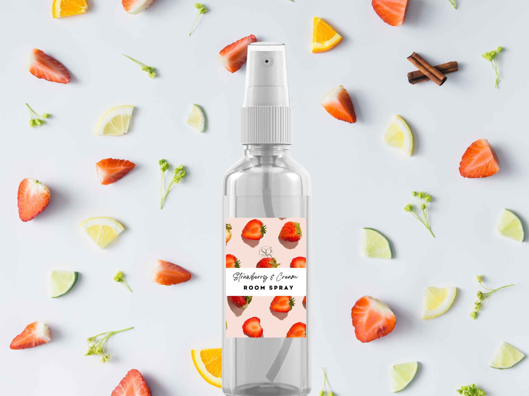 Fruity & Juicy Room Spray Collection – Handcrafted Room & Linen Sprays with Lively Scents of Strawberry, Peach, Pineapple, Black Cherry & Mango-4