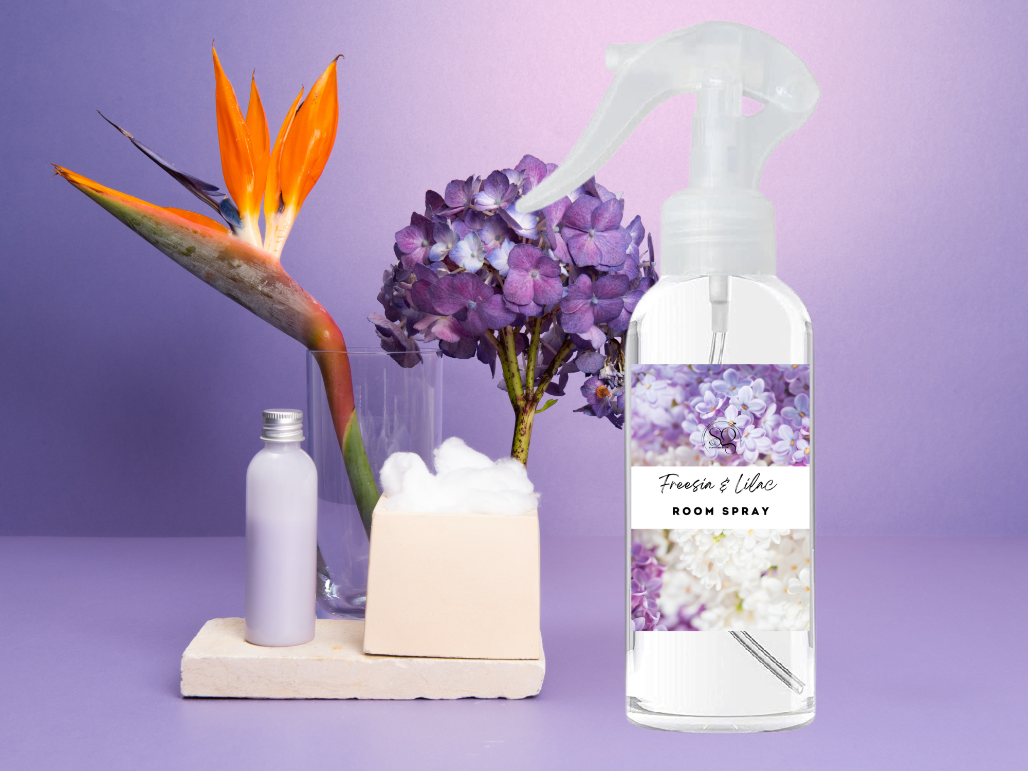 Floral & Feminine Room and Linen Spray Collection – Soft, Romantic Botanicals-3
