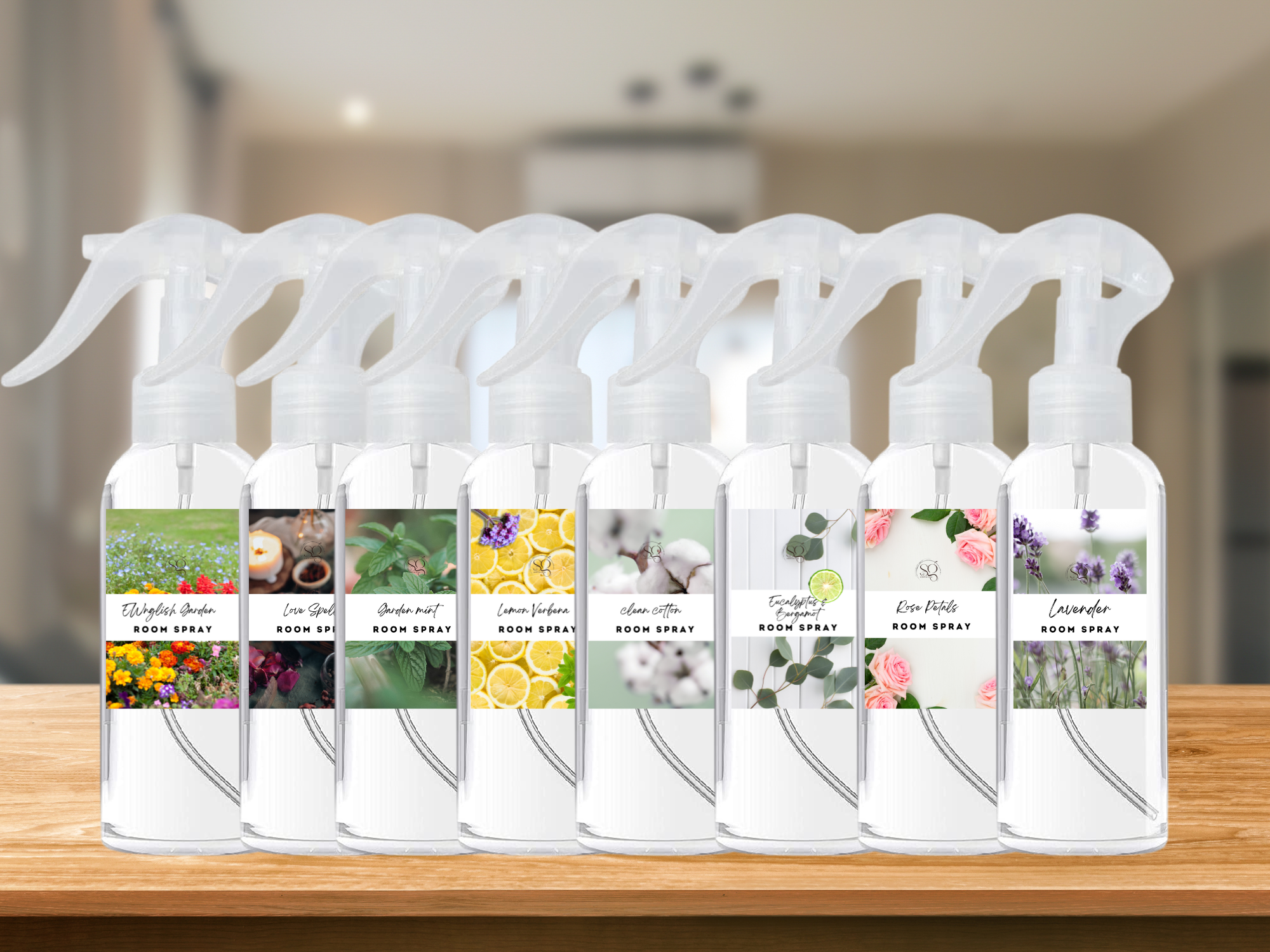 Citrus & Bright Room and linen Spray Collection – Uplifting Scents of Lemon, Grapefruit, Orange Blossom, and Bergamot 4oz-0