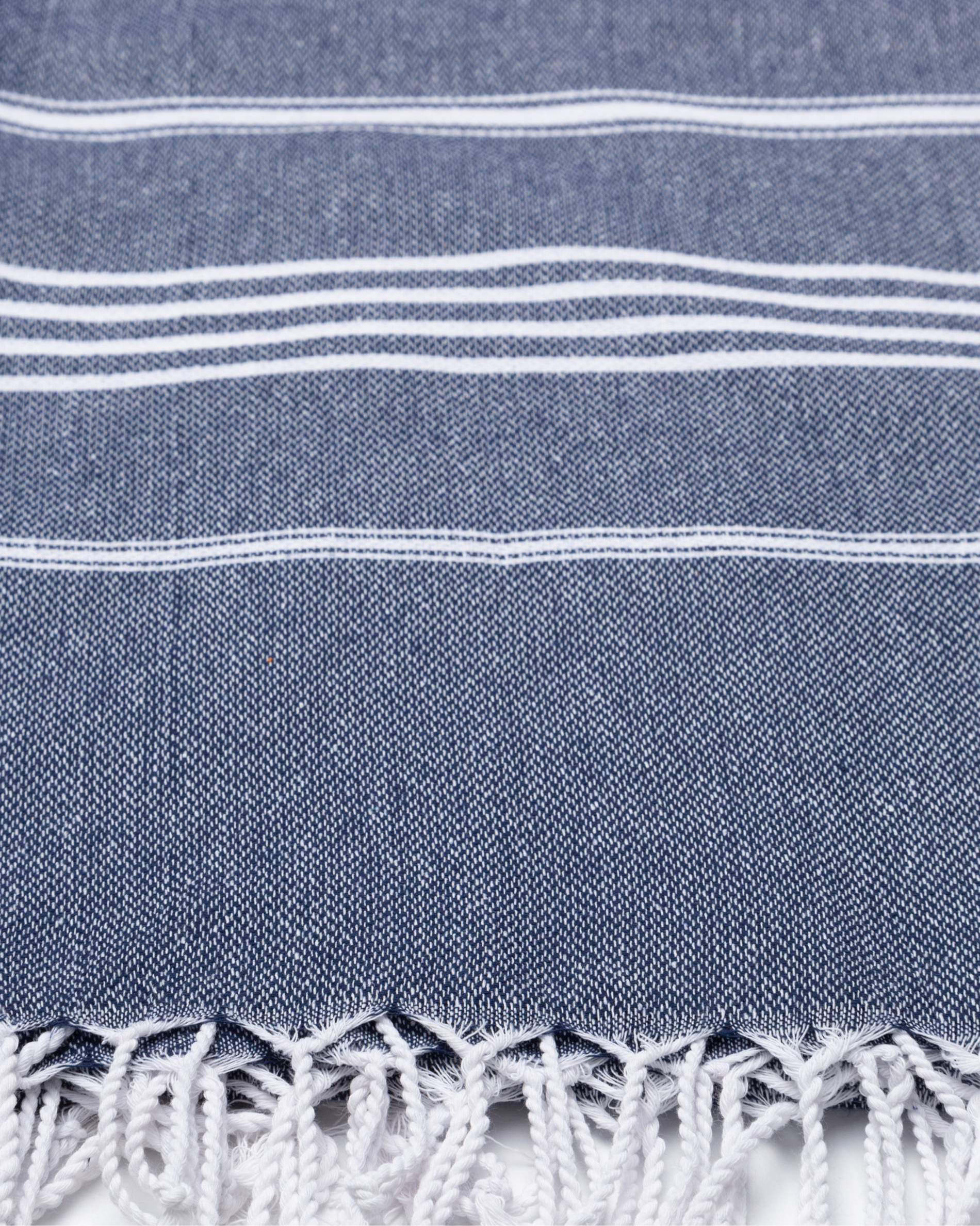 AMARA Hammam Beach Towel, Peshtemal, Made of Cotton - Dark Blue-4