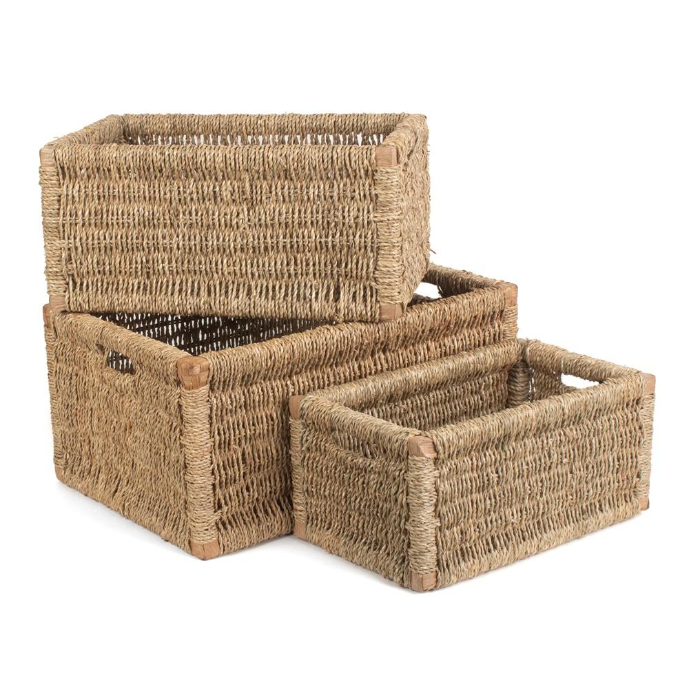 Seagrass Storage Basket-0