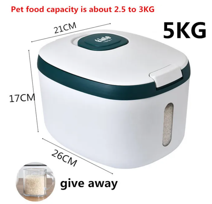 Nano-Sealed Kitchen Container: Fresh, Pest-Proof Storage-2