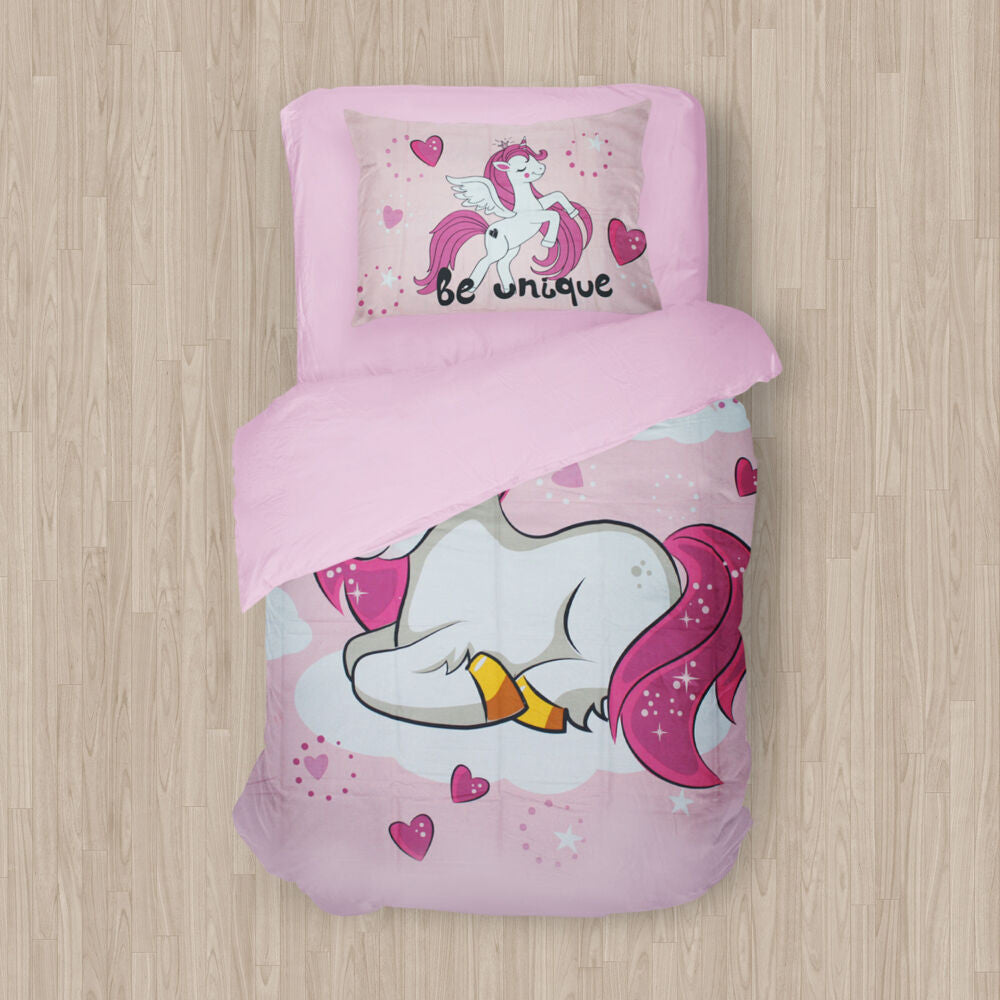 Children's cotton bedding set - Unicorn-0