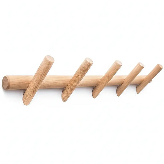 Wall mounted coat rack Nordic Rack Wall Mounted Entryway Organizer-0