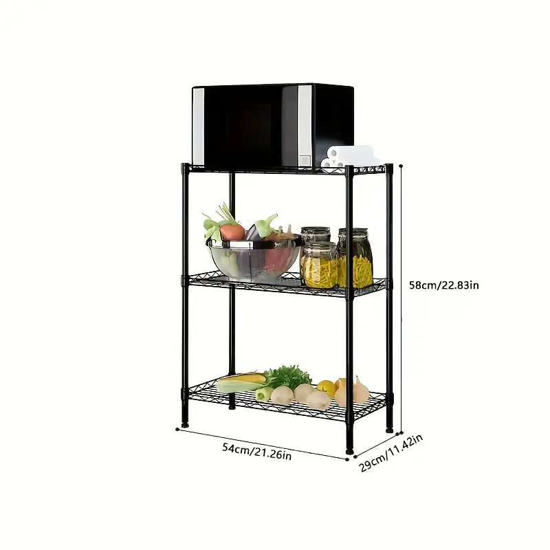 Heavy-Duty Metal Kitchen Storage Rack-3