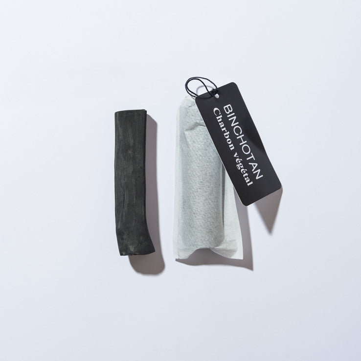 Carafe filtrante en verre  + 1 charbon Binchotan BIO-2