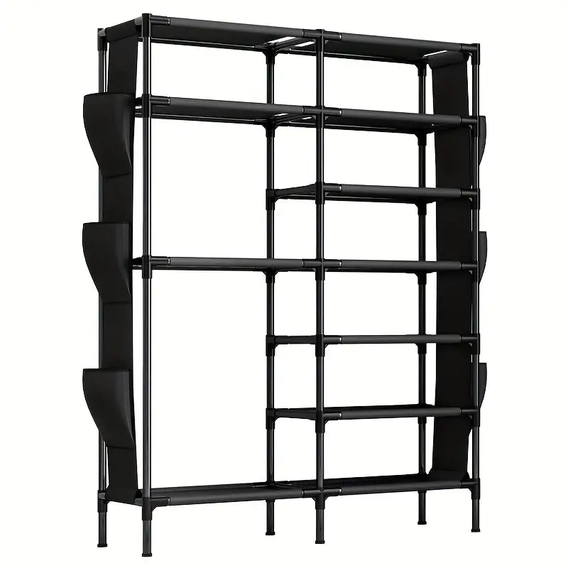Vertical Space Saver: Floor-Standing Shoe Rack Solution-3