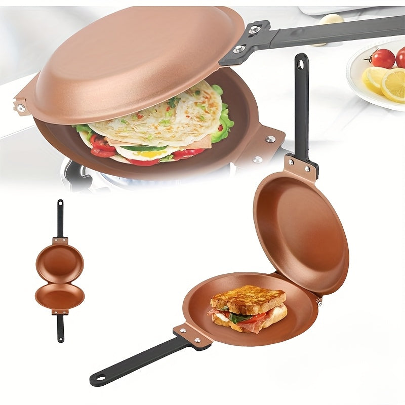 Deluxe Copper Titanium Pancake & Omelette Pan-1