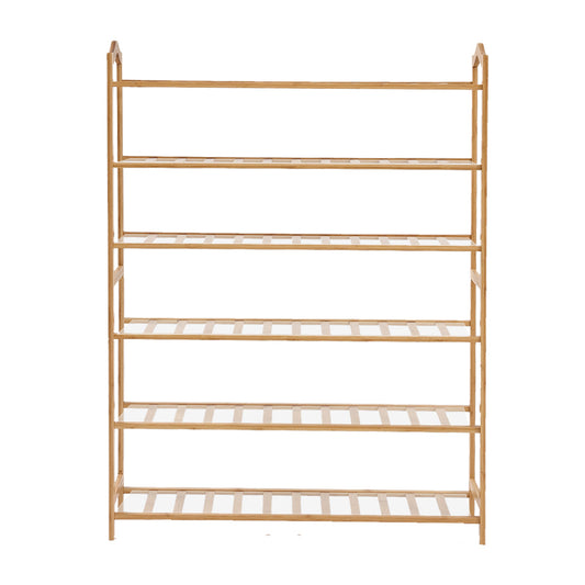 Levede Bamboo Shoe Rack Storage Wooden-0
