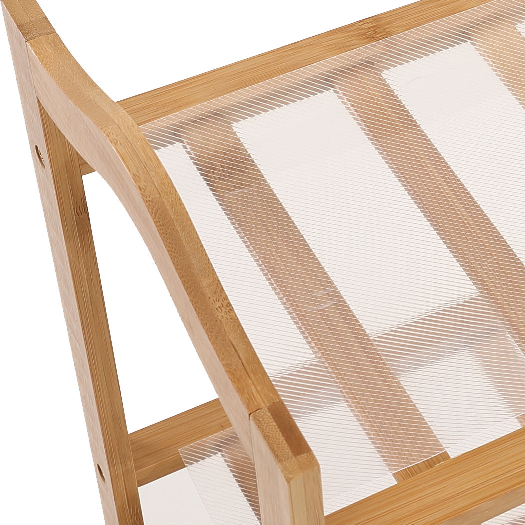 Levede Bamboo Shoe Rack Storage Wooden-2