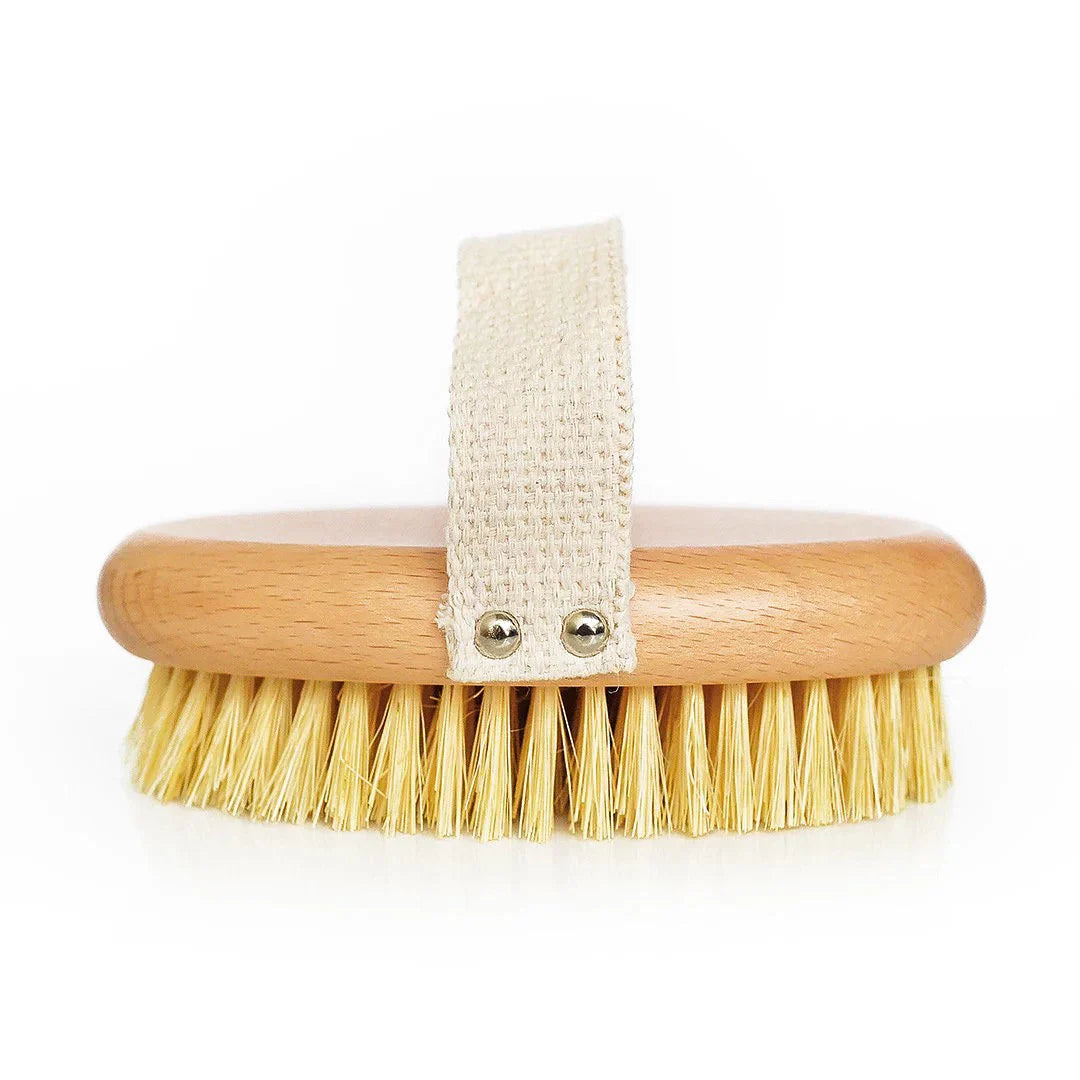 Plastic Free Natural Sisal Body Brush - Zero Waste Organic Exfoliating Dry Body Brush - Eco Friendly Sustainable Bathroom-1