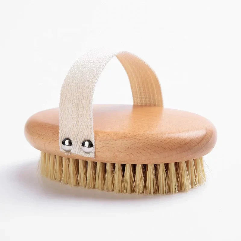 Plastic Free Natural Sisal Body Brush - Zero Waste Organic Exfoliating Dry Body Brush - Eco Friendly Sustainable Bathroom-4