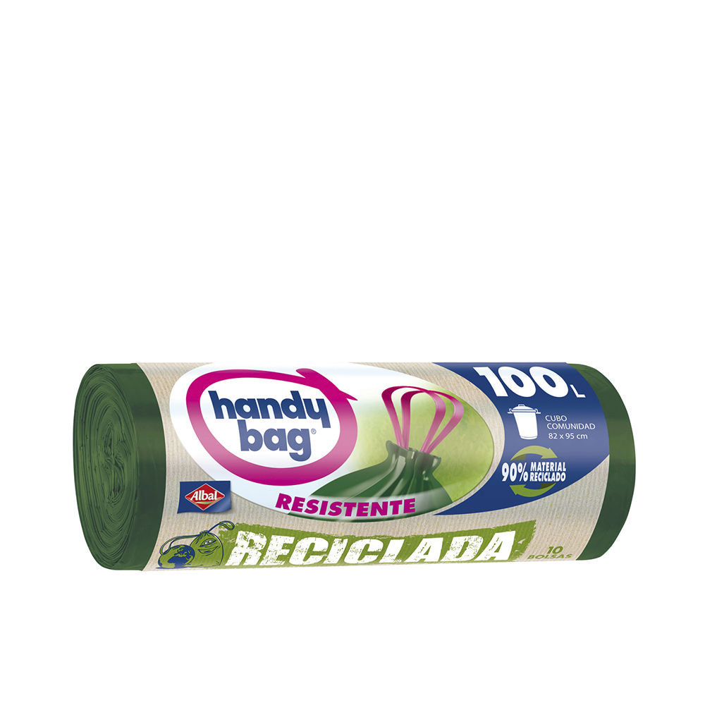 RECYCLED HANDY BAG resistant garbage bag 100 liters 10 u-0