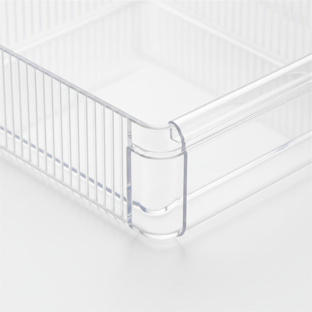Transparent Drawer Organizer Boxes | Retractable Kitchen & Desk Storage Set-4