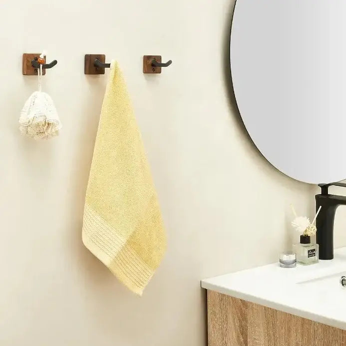 Matte Black Wall Coat Hooks Rack for Modern Home Decor 3 Pack-3