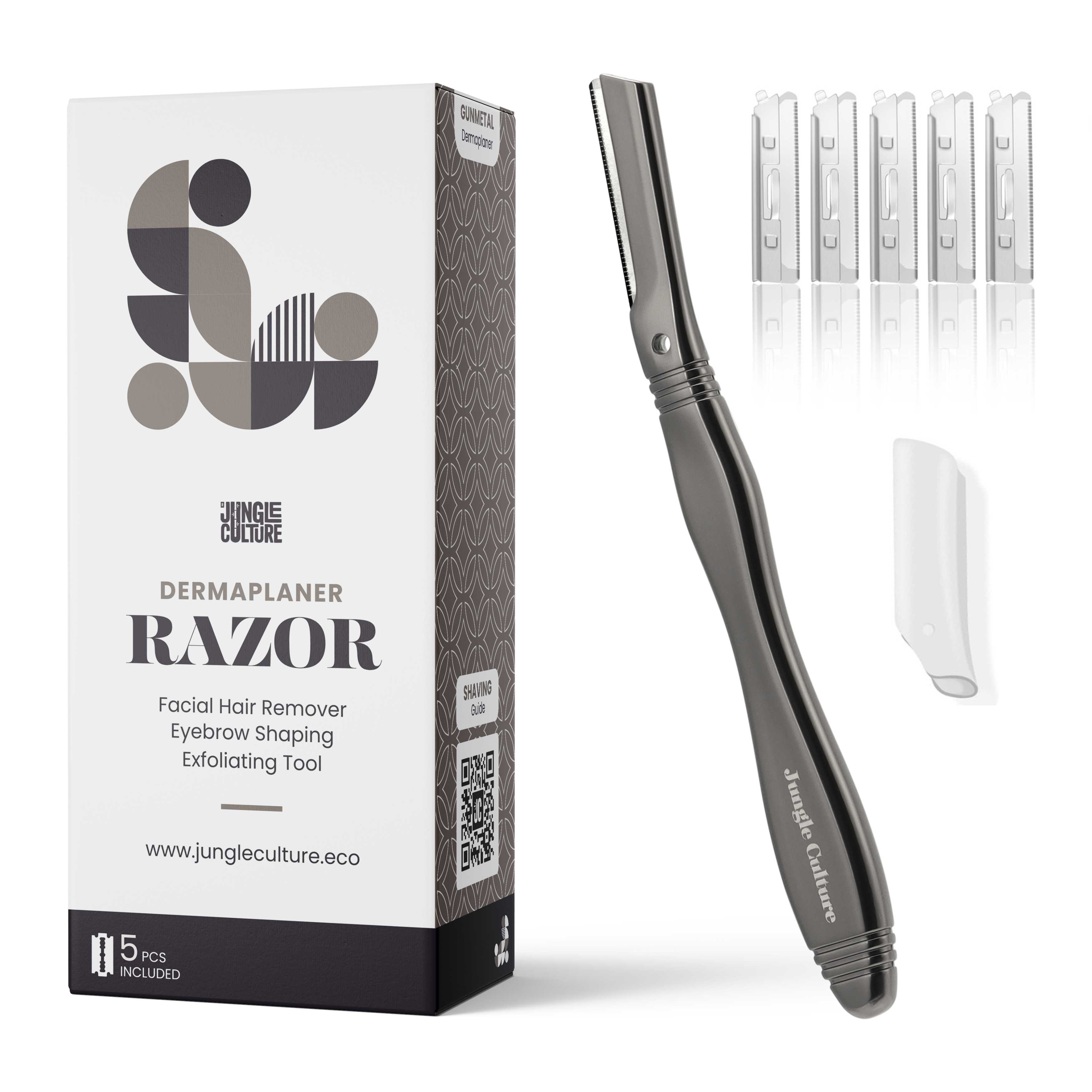 Dermaplaner - Reusable Metal Eyebrow Razor / Shaper-5