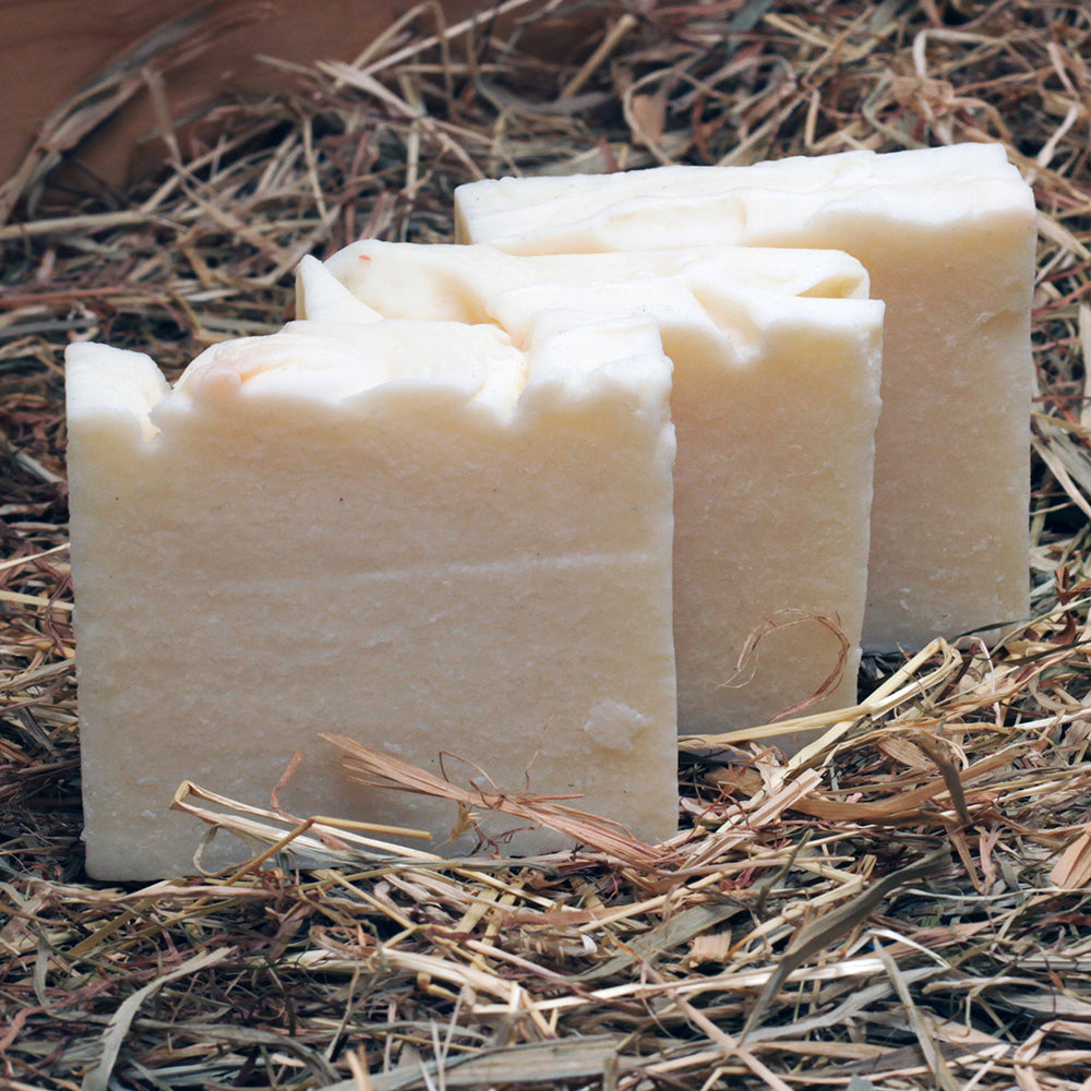 Goat Hair Bath Glove with Shea Butter Soap-2