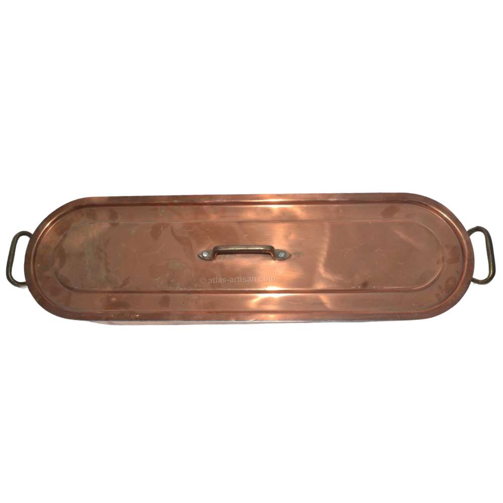 Ovale copper Pot-1